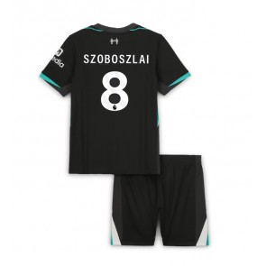 Liverpool Dominik Szoboszlai #8 Replika Babytøj Udebanesæt Børn 2024-25 Kortærmet (+ Korte bukser)